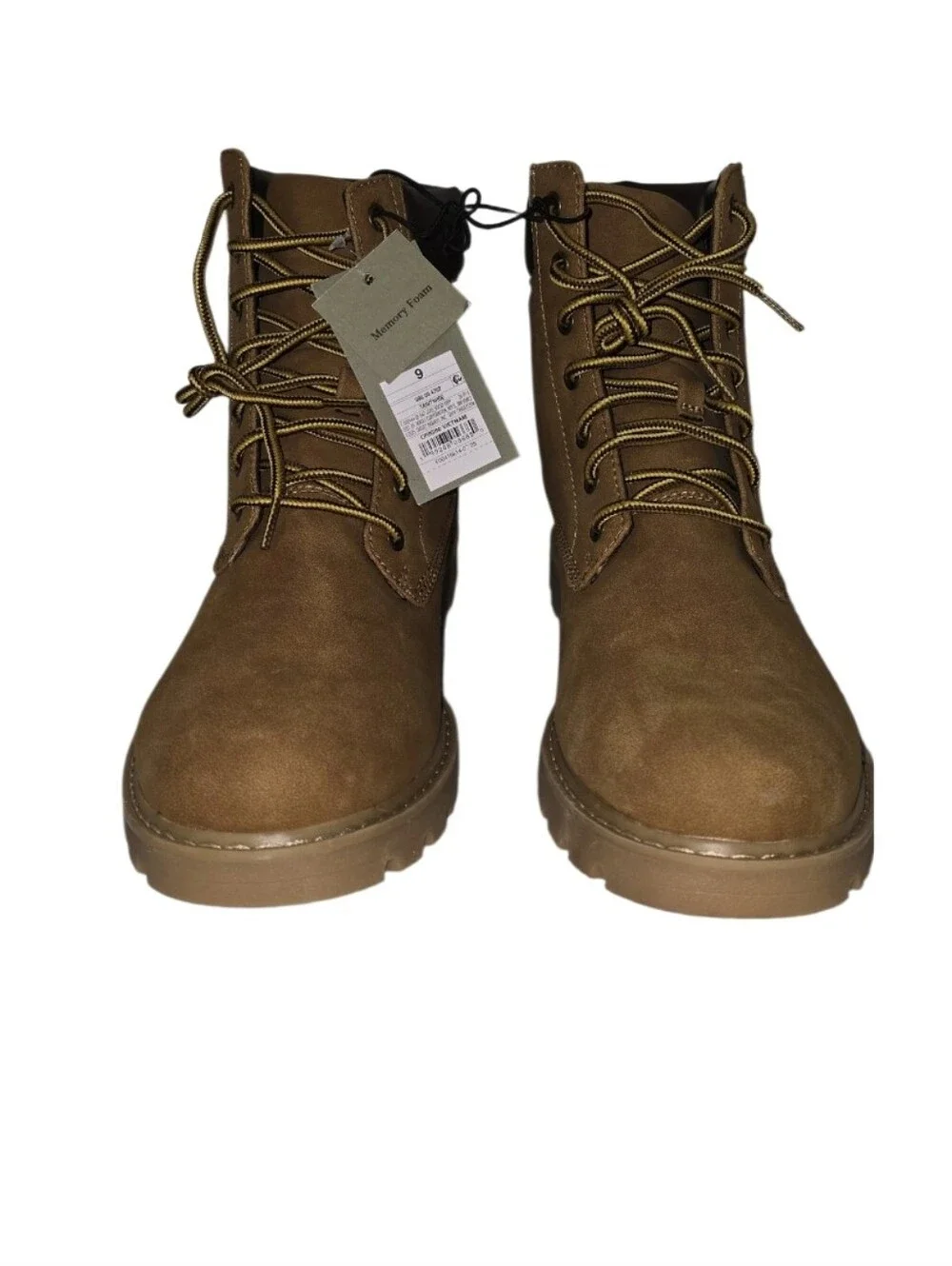 Goodfellow & Co Tan and Dark Brown Men's Tahoe Work-Style Boots